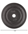 FHP V Belt Sheave 3/4 Bore 1 Groove For 3L 4L Belt Section Gray Cast Iron Class 30 shown with dimensions