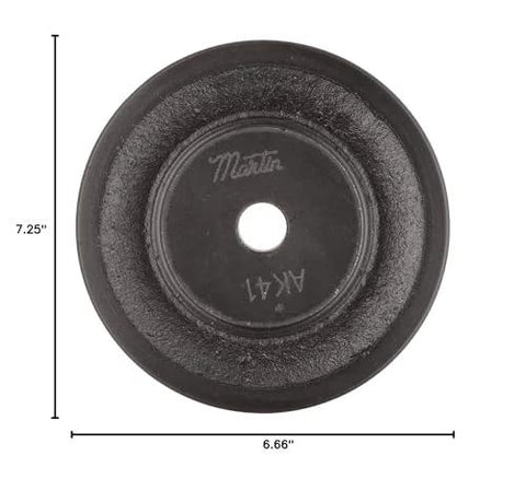 FHP V Belt Sheave 3/4 Bore 1 Groove For 3L 4L Belt Section Gray Cast Iron Class 30 shown with dimensions