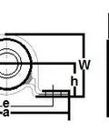 FHPRZ204-20mm-IL Pillow Block Rubber Cushioned Pressed 20mm Bearing - Buy Bearings online - Fast US Shipping