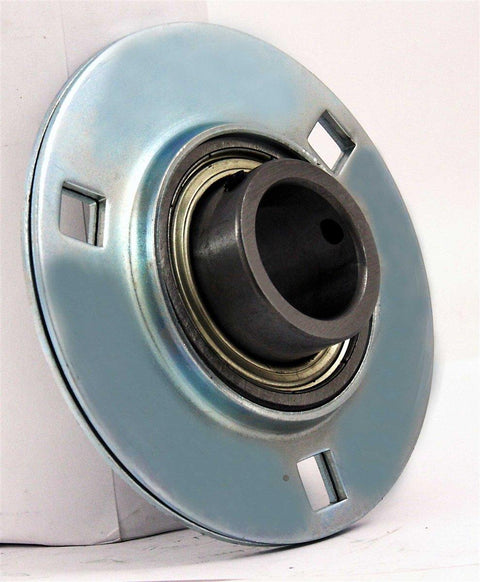 FHSPFZ206-20 Flange Pressed Steel 3 Bolt 1 1/4 Inch Bearing - VXB Ball Bearings