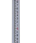 MeasureMark 16 Foot Five Section Fiberglass Leveling Rod For Surveying And Construction Non Conductive Telescoping Tool With Clear Feet Inches And Eighths Graduations