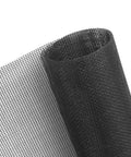 Adjustable Fiberglass Window Screen Mesh Kit 48x102 Inches For Patio Porch Doors And Windows DIY Replacement, black roll of mesh