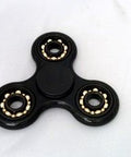 White Fidget Hand Spinner Toy : Center Full Ceramic ZrO2 Bearing : 3 outer  Bronze Bearings : Brass caps 42Q – VXB Ball Bearings