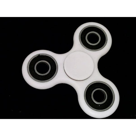 Fidget Hand Spinner White Toy 42Q - VXB Ball Bearings
