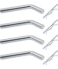 Fifth Wheel Rail Pin Kit For Reese 16K And 22K Hitches, Fits 6000-6032 Series, 50415-50536, 30031-30047, Includes 4 Pins And 4 Clips