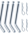 Replacement Pins And Clips For Fifth Wheel Hitches And Goosenecks With Fifth Wheel Rails Half Inch Size Universal Fit
