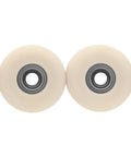 Apex Series Fingerboard Wheels with New Street Shape Teak Tuning 61D Urethane Wheels 7.7mm Diameter ABEC 9 Bearings, Coyote Tan
