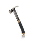 Finish Nailing Hammer 16 Oz Rip Claw Smooth Face With Shock Absorbing Grip For Precise Nail Driving In Finish Work Trim Cabinetry And Framing Tasks Built For Pros And Serious DIYers Ballistically Balanced Head Magnetic Nail Starter