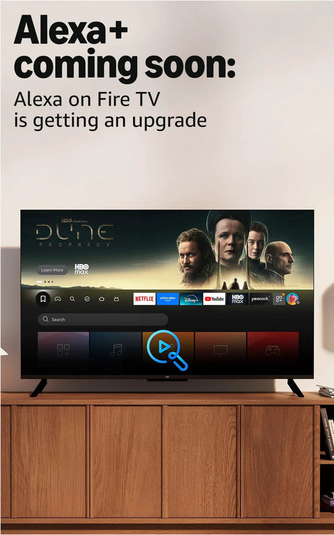 Fire TV Stick 4K Select Streaming Device with HDR10 Plus and AI Powered Search for Brilliant 4K Content, TV setup