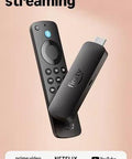 Fire TV Stick 4K Select Streaming Device with HDR10 Plus and AI Powered Search and remote for essential 4K streaming.