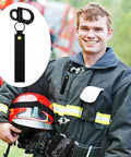 Firefighter with Mask Quick Release Clip With Leather Handle For Firefighter And Marine Rigging Marine Grade 316 Stainless Steel Snap Shackle