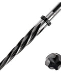 Five Eighths Inch Bridge Construction Reamer Drill Bit Set With Taper Chuck Reamers, High Speed Steel Tooling for metal