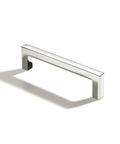 10 Pack Five Inch Center To Center Polished Nickel Square Cabinet Pulls Heavy Duty Solid Metal Drawer Handles For Cabinets And Doors Durable