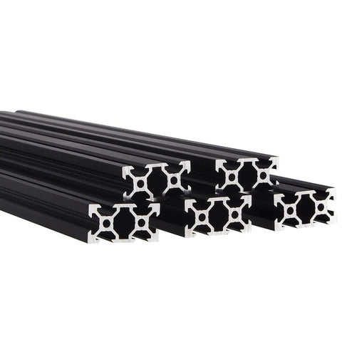 Five Pack 2040 V Slot Aluminum Extrusion 48 Inch 1220mm Long Modular Framing For DIY CNC Machines 3D Printers Laser Stands And Workbenches