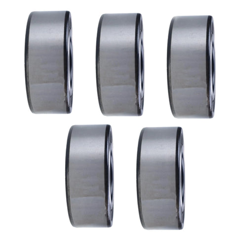 Five Pack Of 35mm Bore Double Row Angular Contact Ball Bearings 5207 2RS Delivers Precise Shaft Support Sealed Performance view