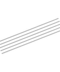 Five Pack Of 304 Stainless Steel Rods 3.5mm By 254mm Solid Round Bar Stock Designed For Model Planes Boats Cars And Ships DIY Projects