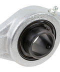 Three Quarter Inch Flange Block Ball Bearing FX3S212EK75 For Industrial Machinery with cast iron housing, front view