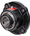 Flange Block Spherical Roller Bearing 2 3/16 Inch FB22435H Rexnord Link Belt Cast Iron Housing With Engineered Seals And Setscrew