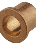 Flange Bronze Sleeve Bearing 1/2 Inch Bore 3/4 Inch Outer Diameter 15/16 Inch Length 3/4 Inch Flange Oil Impregnated Sintered Bronze