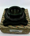 2 Flange Ball Bearing Non Shaft Single Unit Rexnord FW2E32E Industrial Grade Bearing in sealed housing on packaging