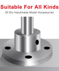 4 PCS 6mm Flange Shaft Coupling, rigid flange coupling motors guide shaft support coupler for DIY RC model motors.