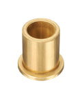 Flange Sleeve Bearing 16mm Bore 22mm OD 28mm Length Self Lubricating Sintered Bronze Bushing With 28mm Flange Diameter And 3mm Flange Thickness