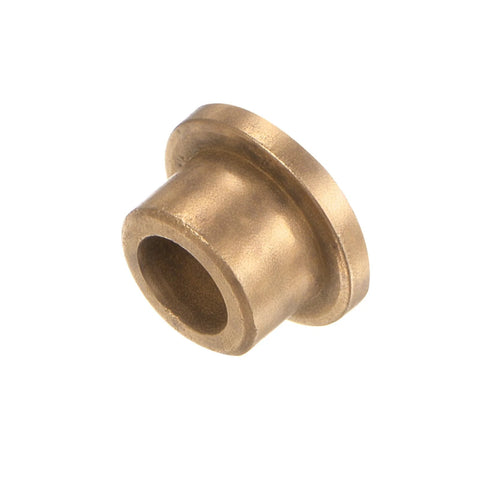 12 Pack Flange Sleeve Bearings Self Lubricating Sintered Bronze Bushings 6mm Bore 10mm Outer Diameter, side view