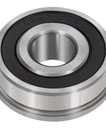 Beefed Up Heavy Duty 10 Pack Flanged Ball Bearings One Half Inch Bore And One And Three Eighths Inch Outer Diameter Double Seal Deep Groove