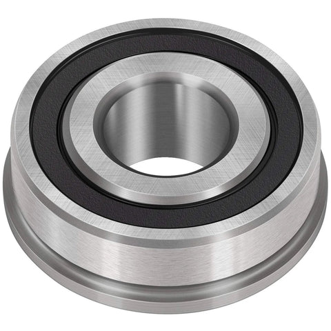 Premium 10 Pack Flanged Ball Bearings For 3/4 Inch Shafts And 1-3/8 Inch Hubs With Dual Seals Deep Groove Wheel Bearings