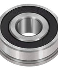 Flanged Ball Bearings Set Five Eighths Inch ID By Bonbo Ten Pack One And Three Eighths Inch OD Double Shielded close-up view.