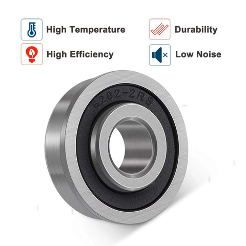 Flanged Ball Bearings Set Five Eighths Inch ID By Bonbo Ten Pack One And Three Eighths Inch OD Double Shielded displayed with features