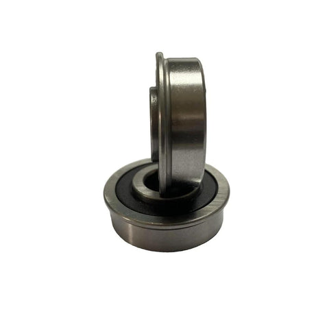 10 Pack Flanged Ball Bearings Half Inch Bore By One And Three Eighths Inch Outer Diameter for lawn mowers and garden gear