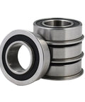 Set Of Four Flanged Ball Bearings 532009040 Compatible With John Deere AM118315 AM127304 AM35443 And Toro 110513 251 210