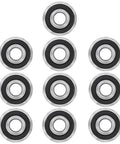 Flanged Ball Bearings Set Five Eighths Inch ID By Bonbo Ten Pack One And Three Eighths Inch OD Double Shielded