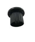 Replacement Flanged Caster Yoke Spindle Bushing M167267 For Lawn Tractors Eztrak Mowers, close-up showing ribbed texture