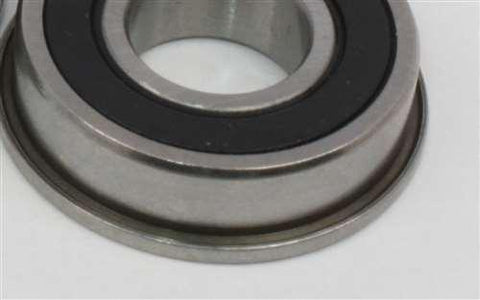 Flanged Sealed Bearing FR168-2RS 1/4x3/8x1/8 inch Bearings - VXB Ball Bearings