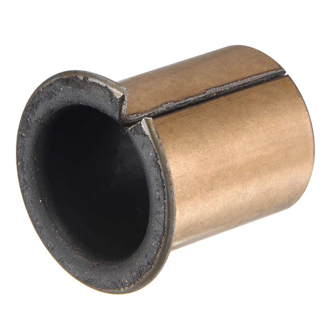 Flanged Sleeve Bearing 20mm Bore 23mm OD 30mm Length 30mm Flange Diameter One Point Five Millimeter Flange Thickness Oilless Bronze