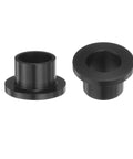 Flanged Sleeve Bearings 8 Pack Plastic Bushings POM Black 10mm Bore 12mm OD 10mm Length Low Friction For Smooth Operation High Wear Resistance