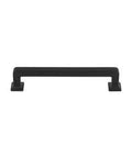 5 1/16 Inch Center To Center Bar Pull In Flat Black Finish For Cabinets And Drawers, Durable Metal Hardware, Model TK704BLK