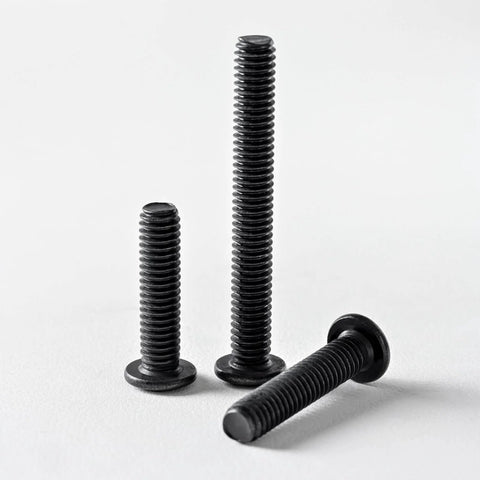 Three Quarter Twenty Flat Head Hex Socket Cap Screws Bolts Three Quarter Inch Black Oxide 304 Stainless Steel