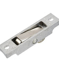 11.5mm Bearing Steel Electroplated Double Flat Wheel Sliding Door Window Pulley Set 2 Pcs With Mounting Screws Durable High Quality Sliding Pulley System