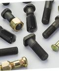 80 Pack Flexible Bolt Caps And Thread Protector End Caps For Metal Tubing and Posts Replacement Parts scattered on a surface