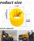 Flexible Coupler Sleeve For RD Series Rollers Compatible With Wacker Neuson RD880 RD11 RD16-100, Product Size Diagram