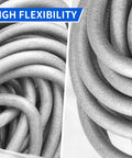 Foam Backer Rod For Concrete Gaps And Joints, 33 Feet Long, Half Inch Diameter, showcasing high flexibility curling