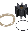 Uanofcn 091028B Flexible Impeller Replaces Johnson 09-1028B shown with gasket and O-ring