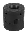 Flexible Three Piece L Jaw Coupling Set For Log Splitter And Hybrid Equipment One Inch Bore With Quarter By Eighth Inch Keyways