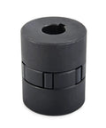 Flexible 3-Piece L075 L-Jaw Coupling Set with Buna-N NBR Rubber Spider, front view.