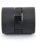 Flexible 3-Piece L075 L-Jaw Coupling Set with Buna-N NBR Rubber Spider, side view, for log splitters, interchangeable with Lovejoy