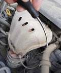 Flexible Magnetic Pickup Tool 25 Inch Bendable Magnetic Snake With 2 Pound Pull And Narrow 7mm Magnet Head in engine bay.