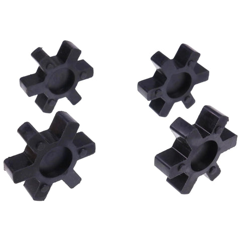 Flexible Solid NBR Rubber Spider Center Inserts For L Jaw Couplings L099 L100 Lovejoy Martin Browning TB Woods And Other L Jaw Styles